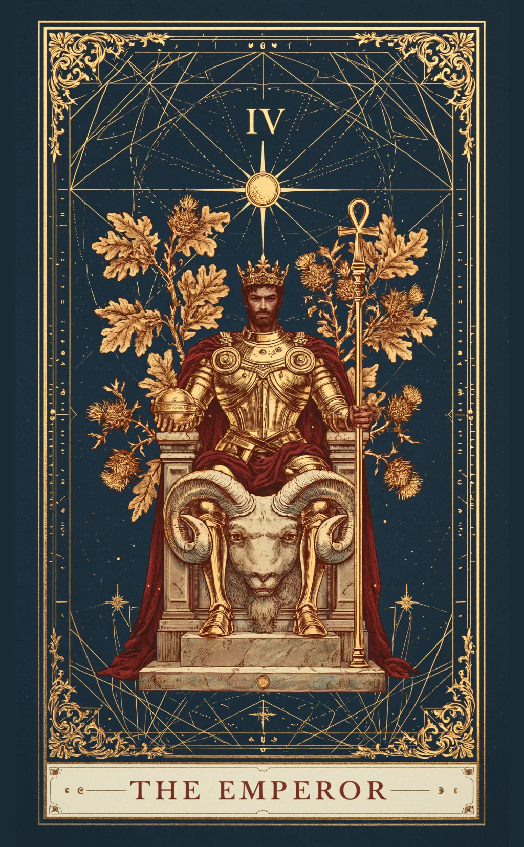 THE EMPEROR — MAJOR ARCANA