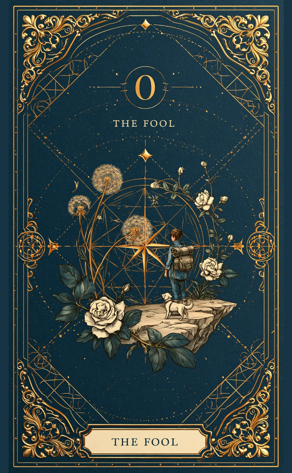 THE FOOL — MAJOR ARCANA