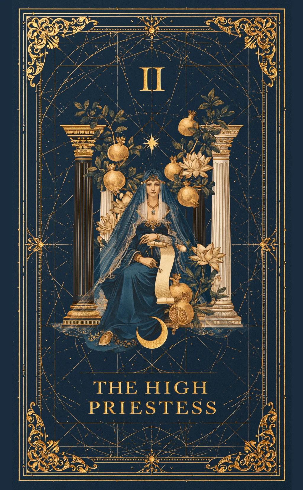THE HIGH PRIESTESS — MAJOR ARCANA