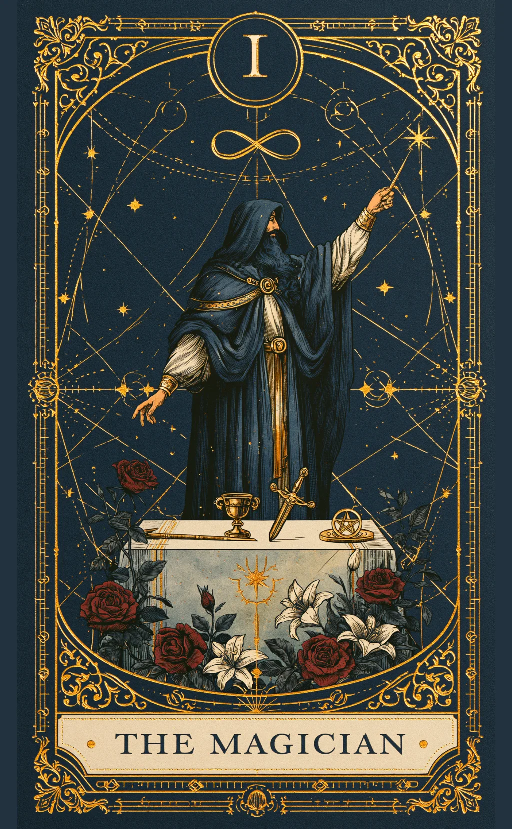 THE MAGICIAN — MAJOR ARCANA