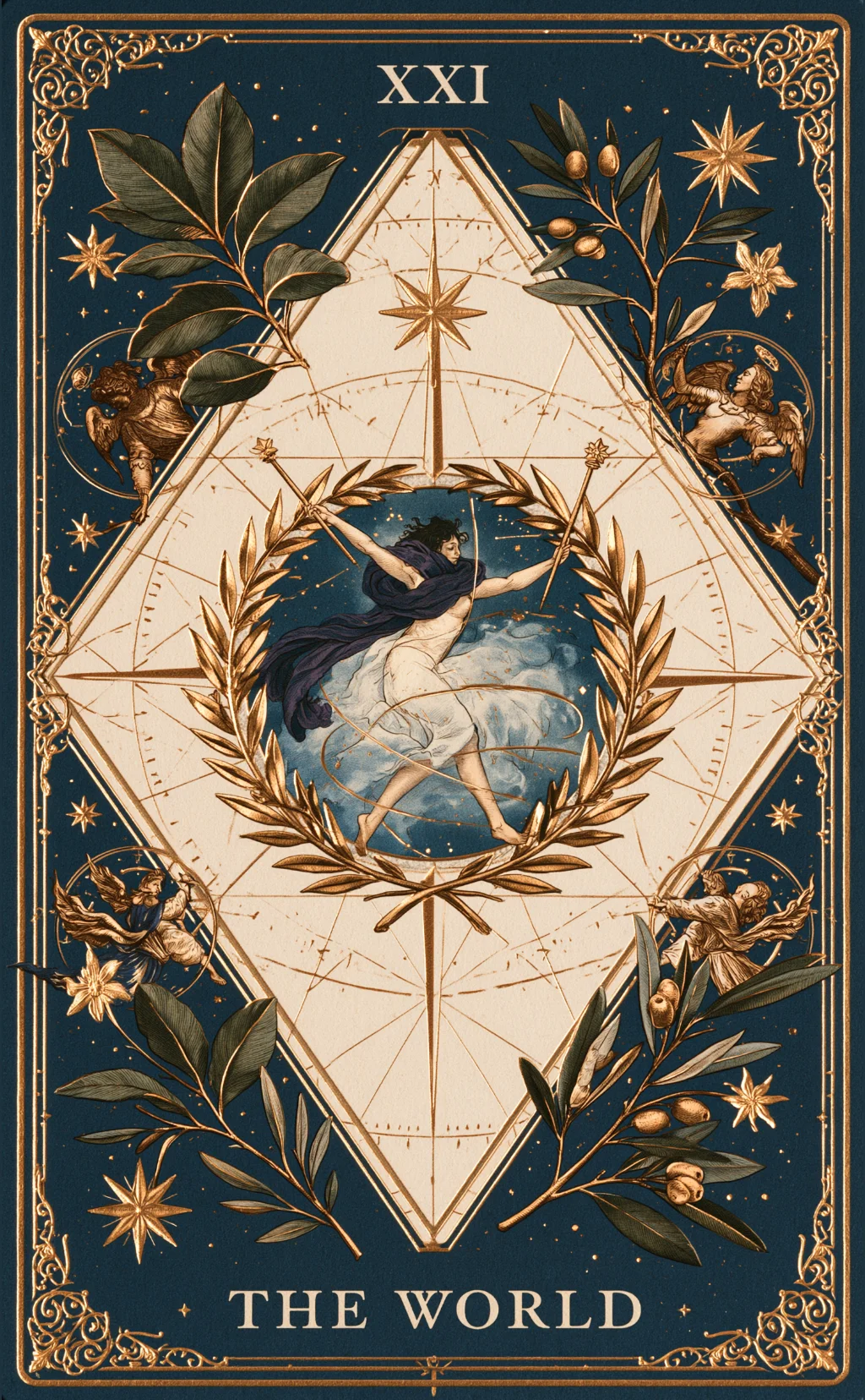 THE WORLD — MAJOR ARCANA