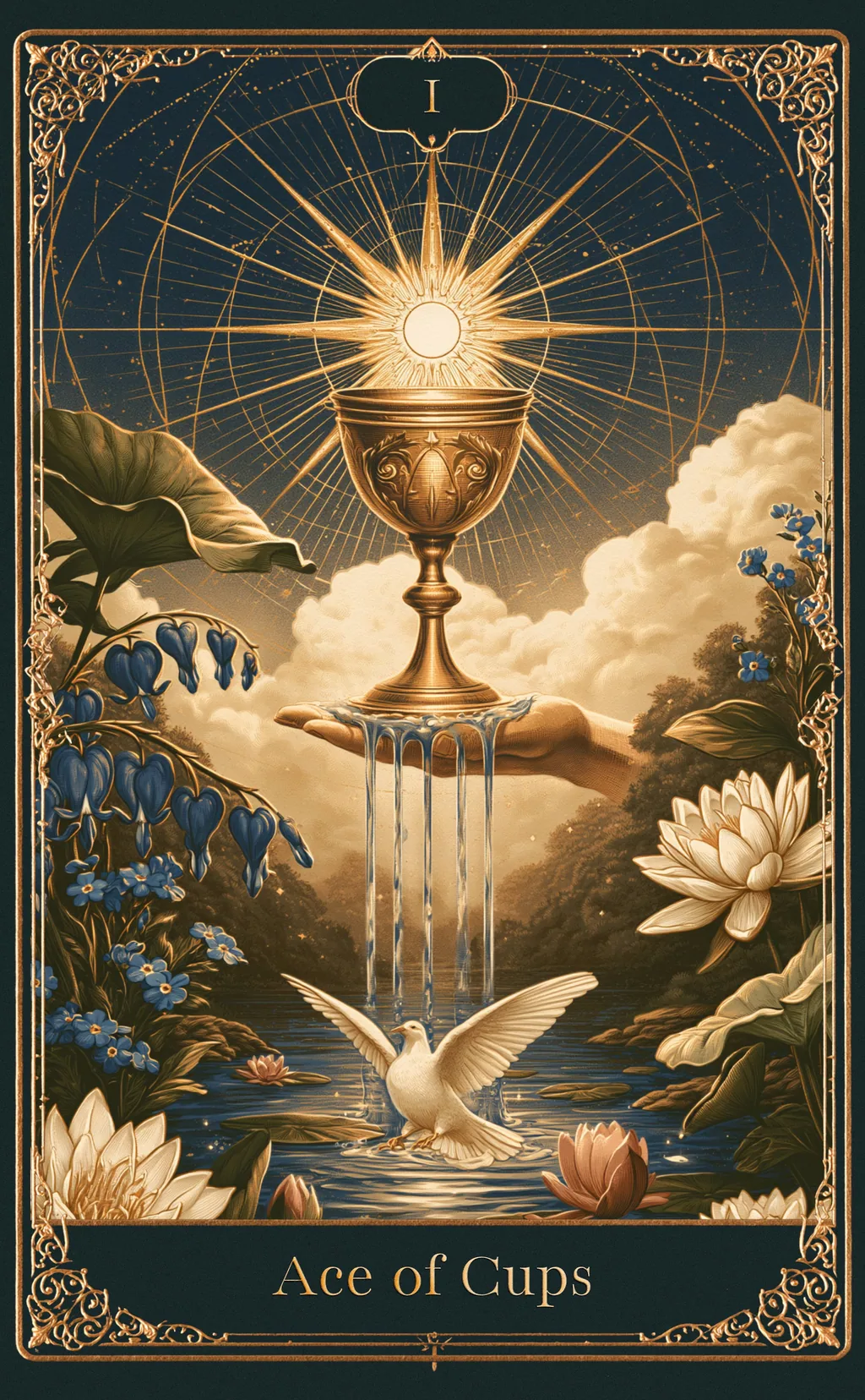 ACE OF CUPS — CUPS