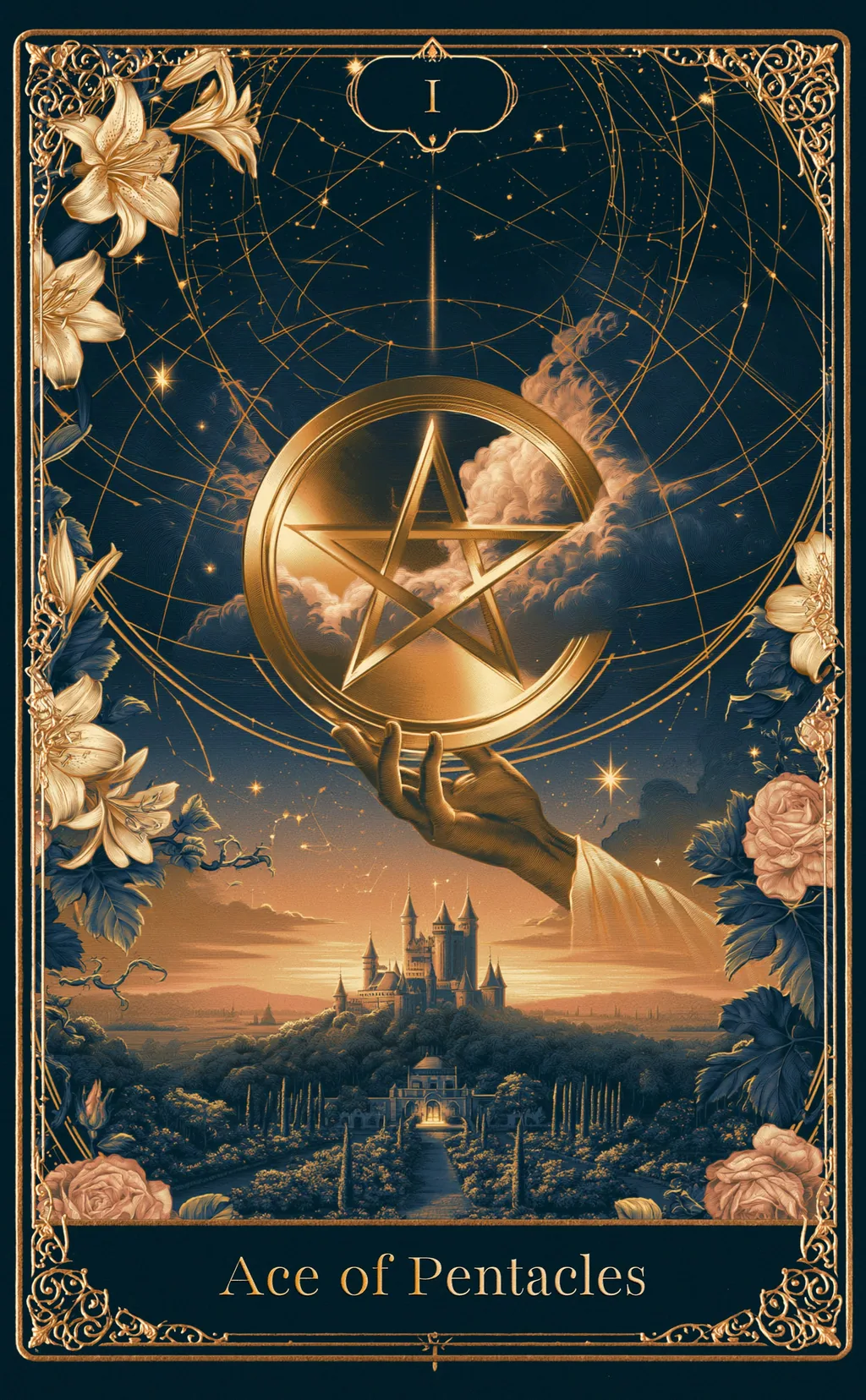 ACE OF PENTACLES — PENTACLES
