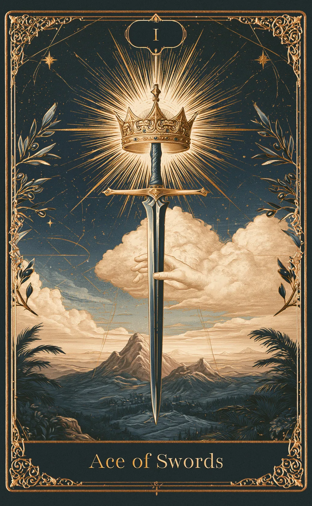 ACE OF SWORDS — SWORDS
