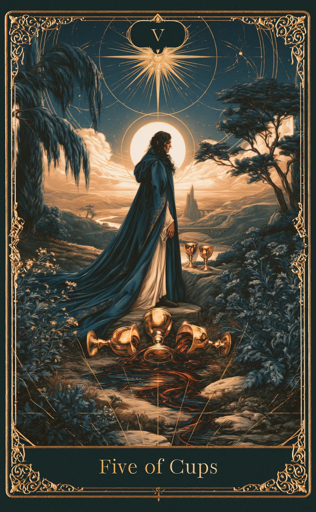 FIVE OF CUPS — CUPS
