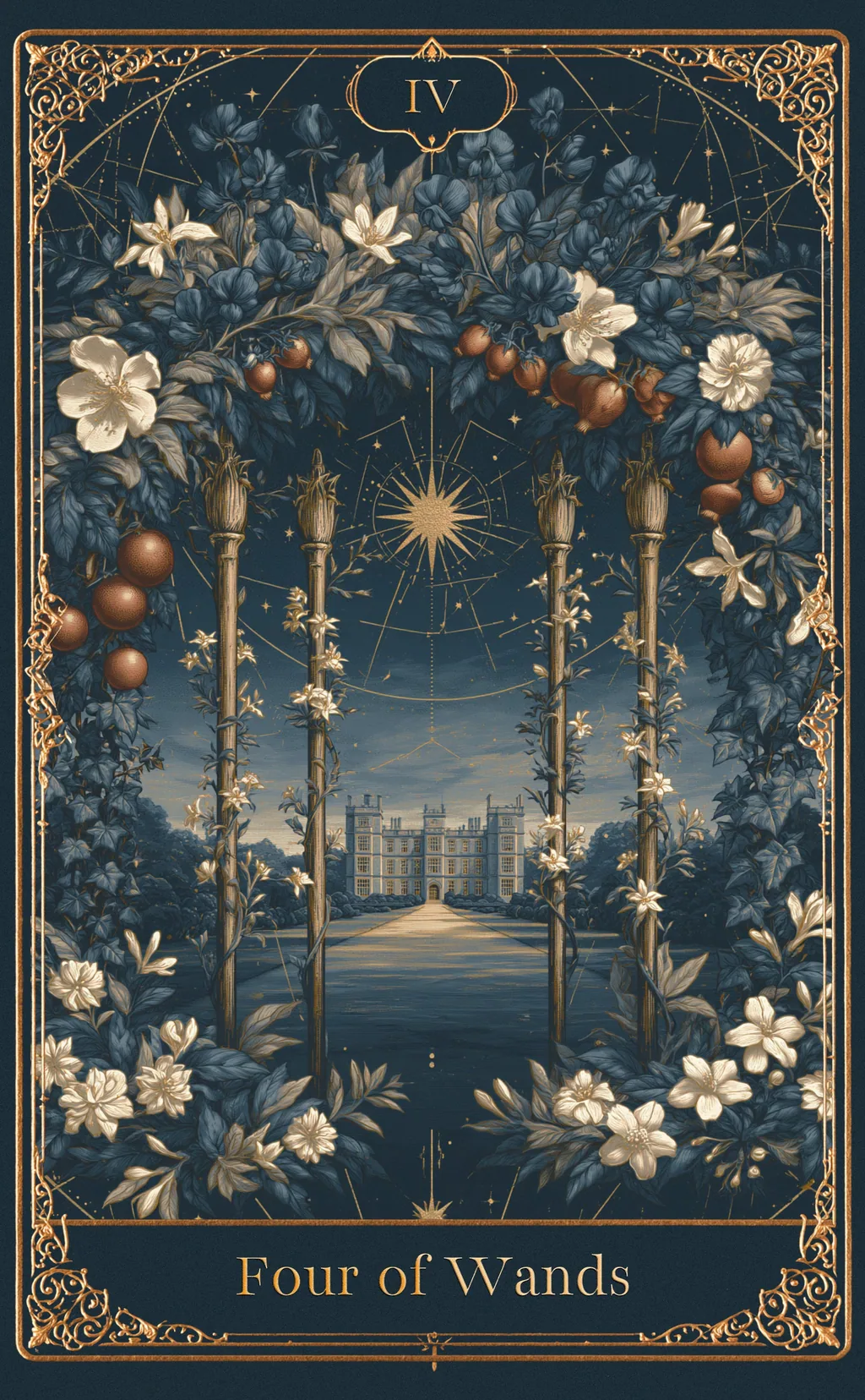 FOUR OF WANDS — WANDS