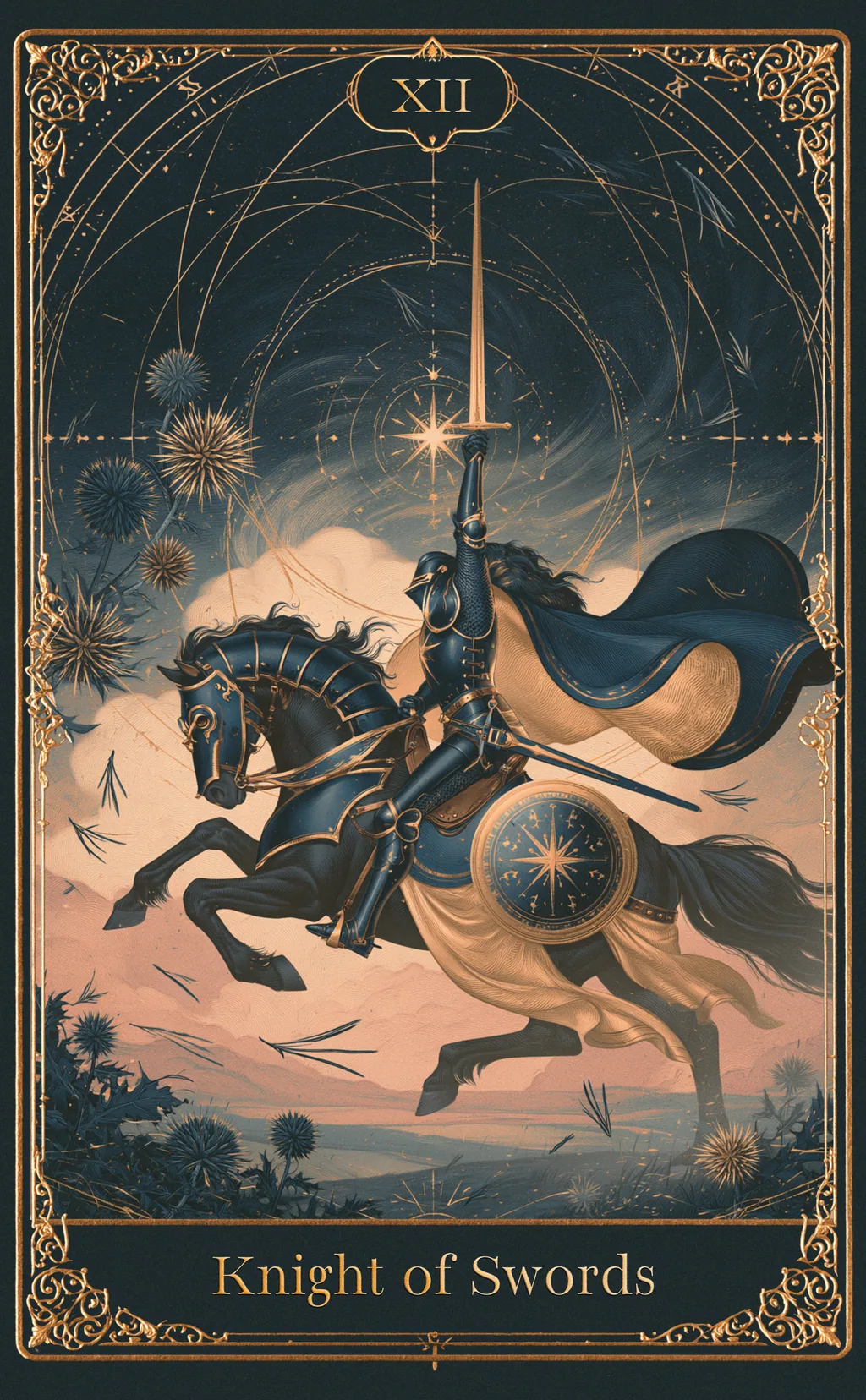 KNIGHT OF SWORDS — SWORDS