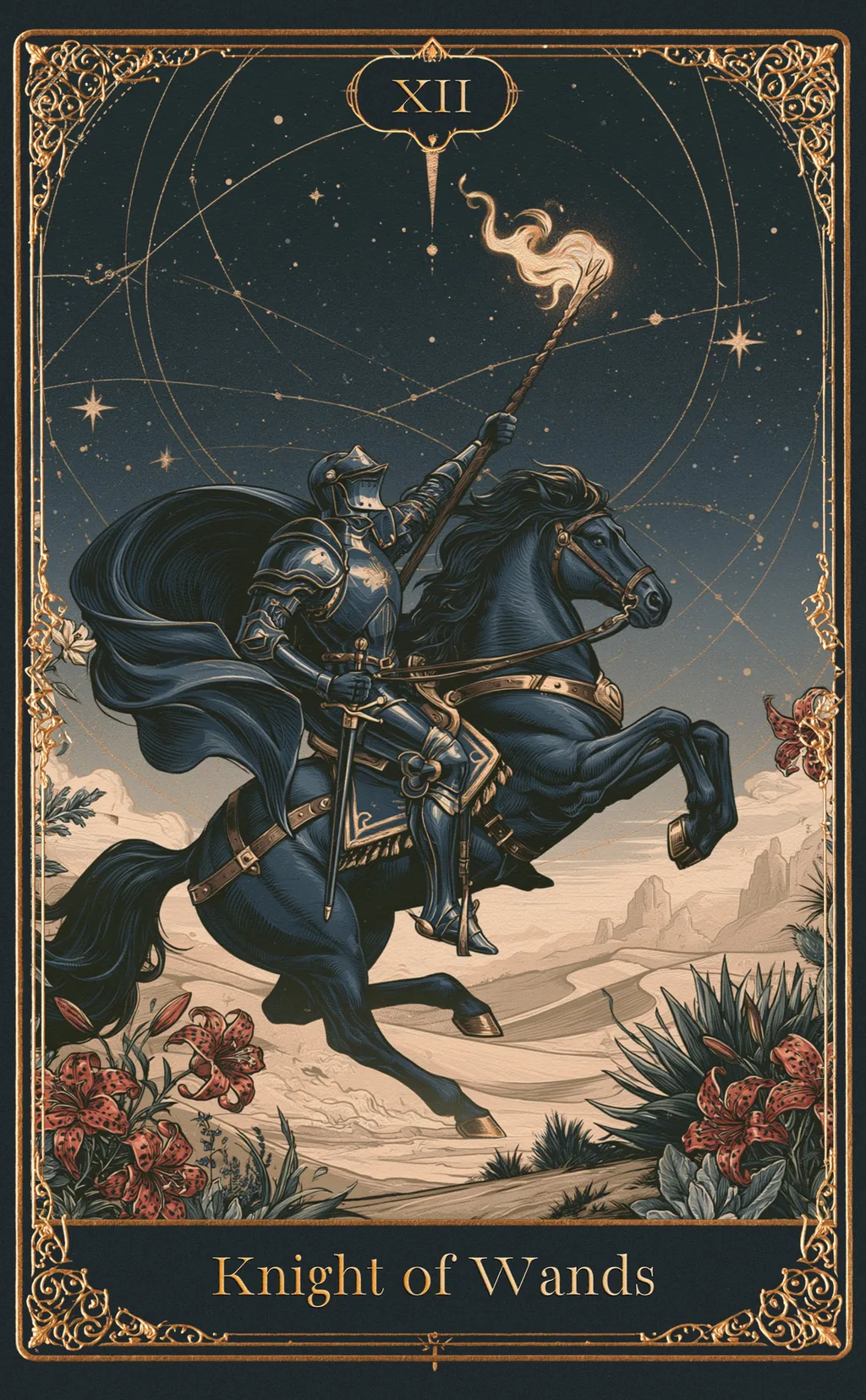 KNIGHT OF WANDS — WANDS