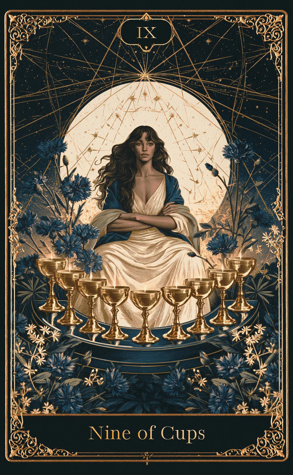 NINE OF CUPS — CUPS