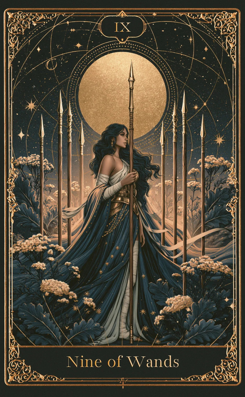 NINE OF WANDS — WANDS