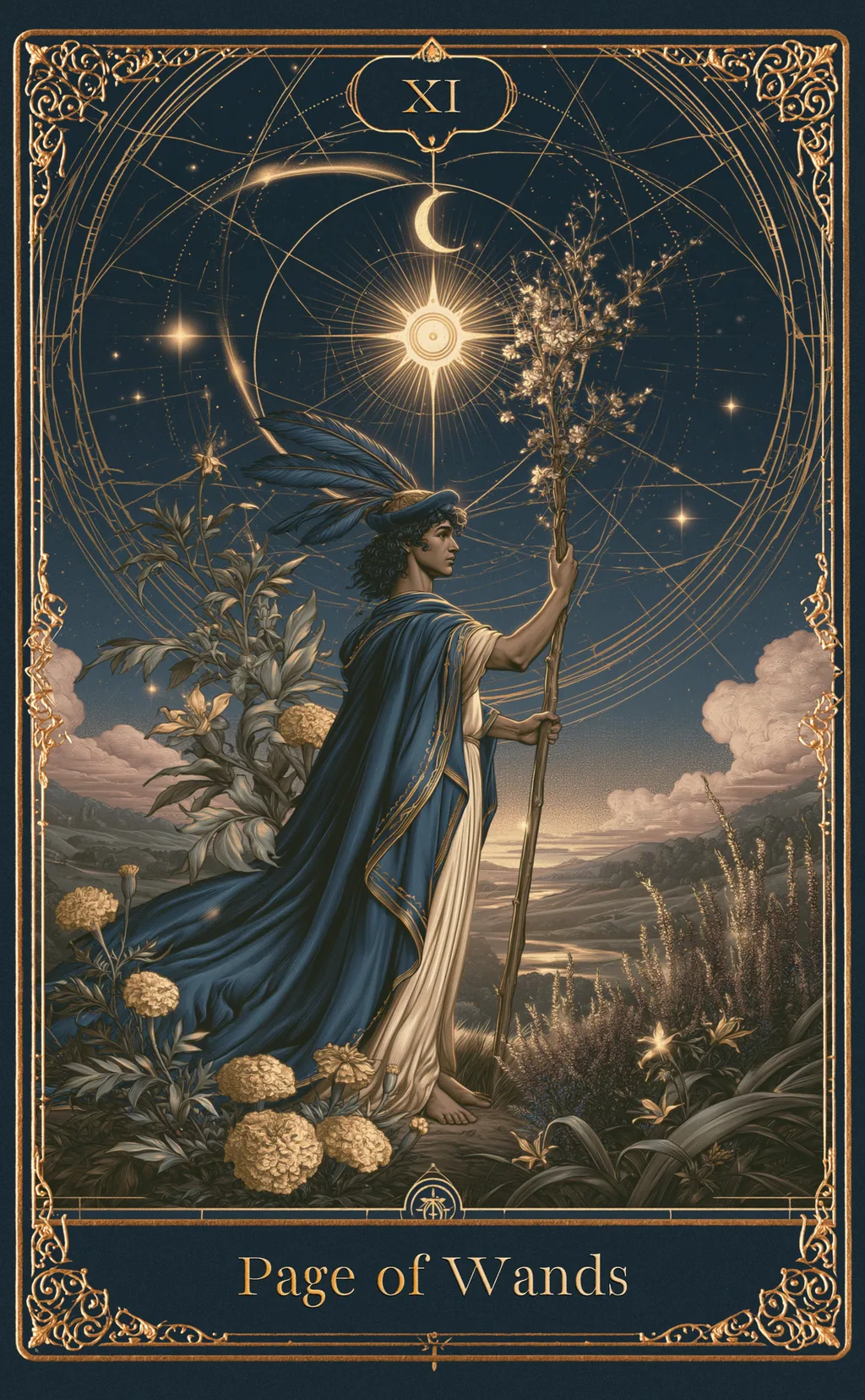 PAGE OF WANDS — WANDS