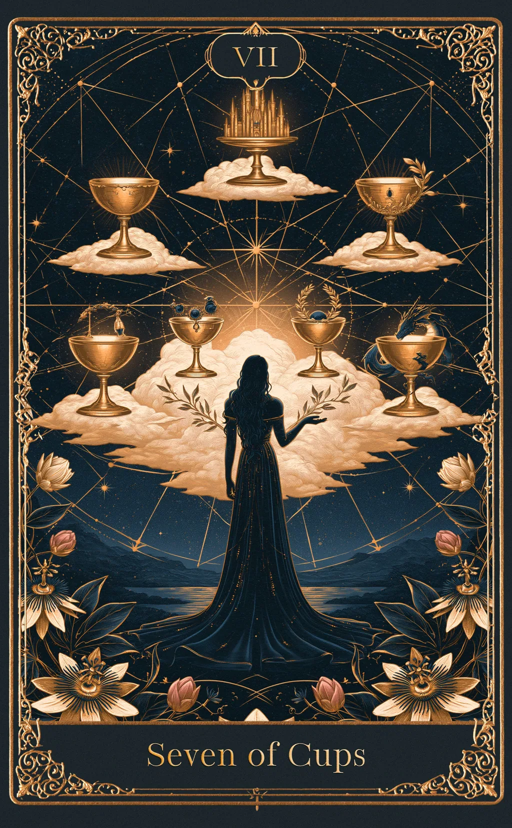 SEVEN OF CUPS — CUPS