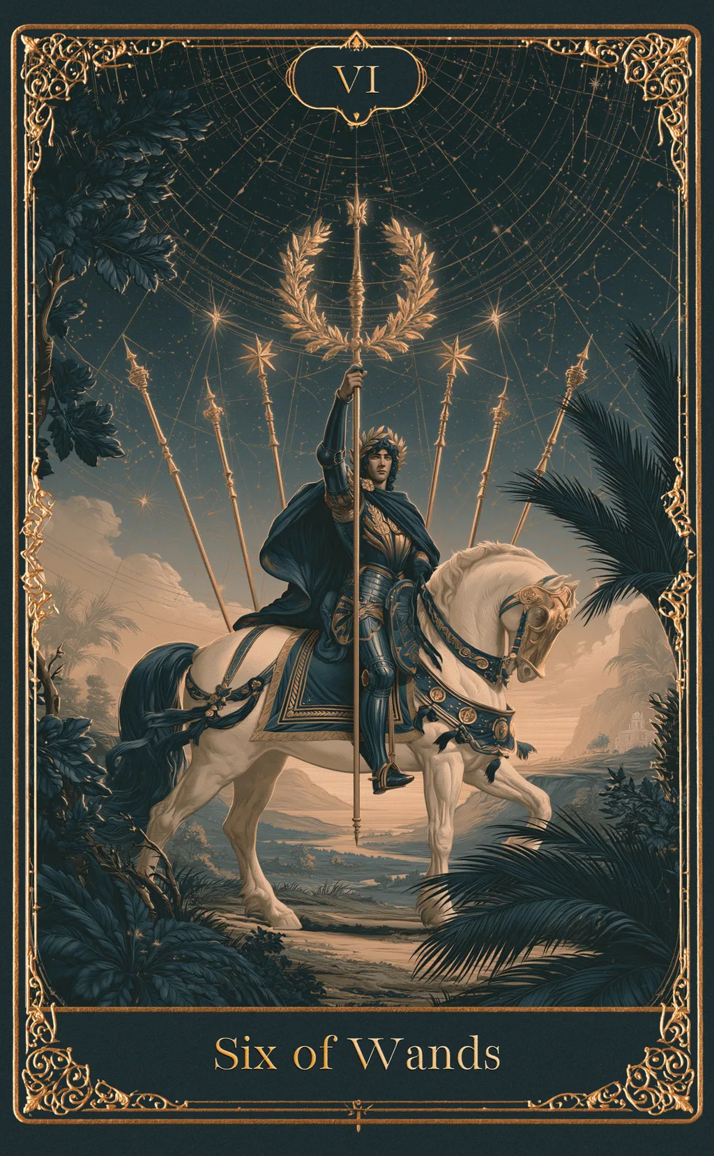 SIX OF WANDS — WANDS
