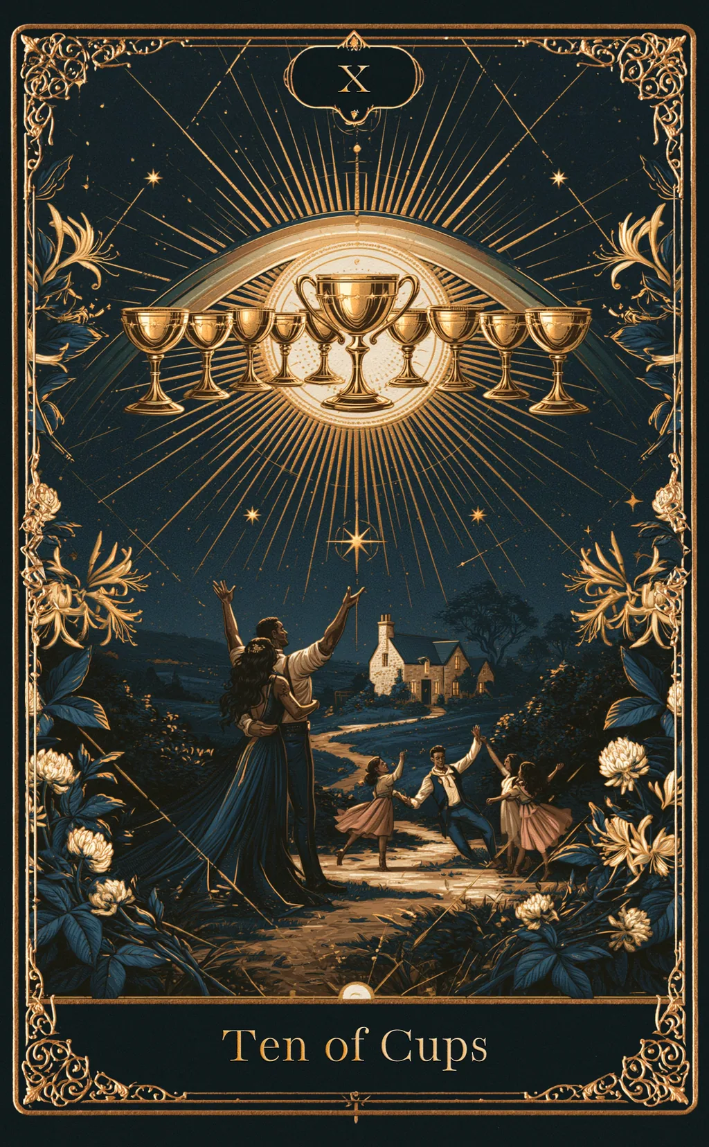 TEN OF CUPS — CUPS