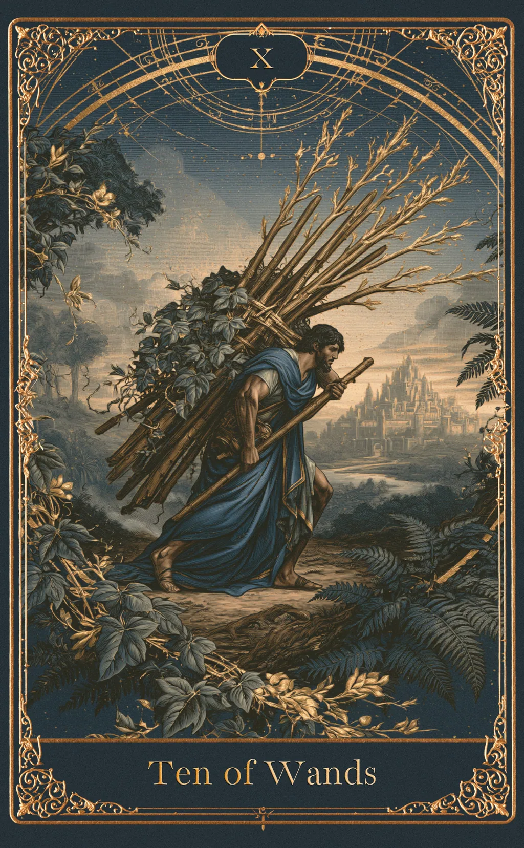 TEN OF WANDS — WANDS